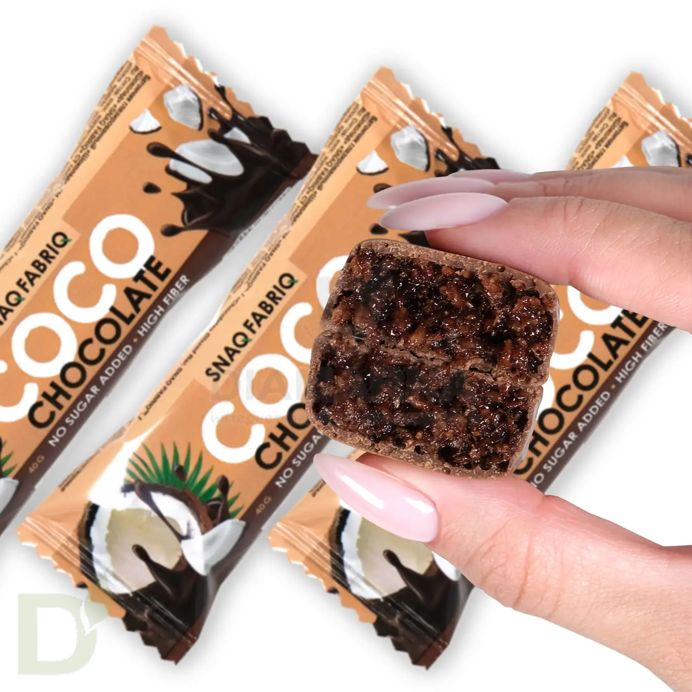 Батончик глазированный Snaq Fabriq Шоколад 40гр в интернет-магазине