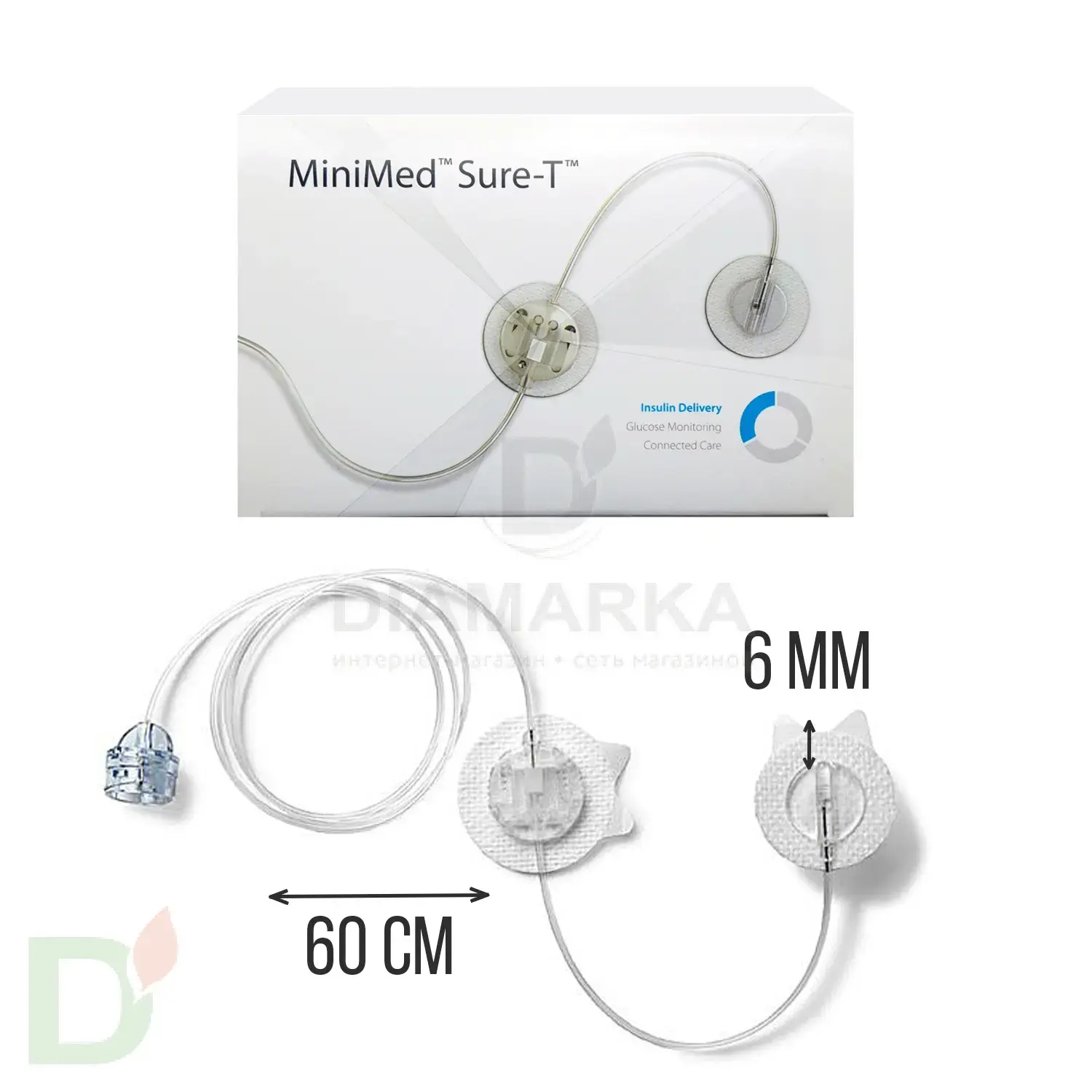 Катетер Sure-T / Шуа-Ти, 6/60 (ММТ- 864А), 1 шт.