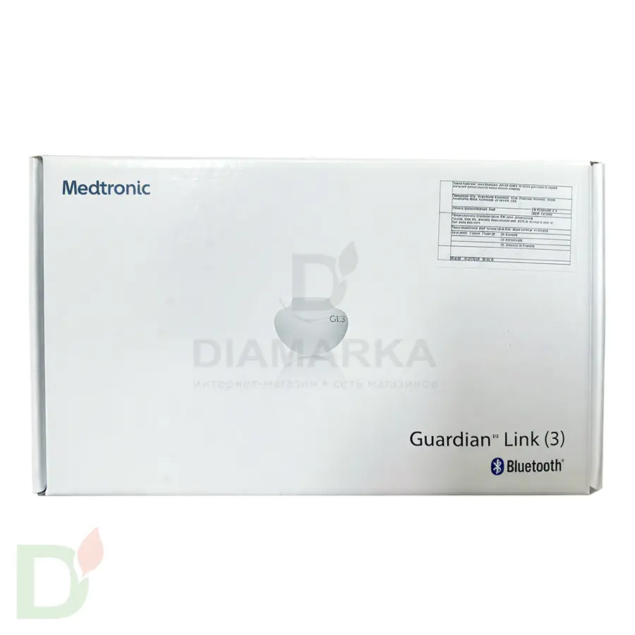 Система мониторинга глюкозы Guardian Link 3 MMT-7910W3 к помпам Medtronic MiniMed 720G, 740G, 780G
