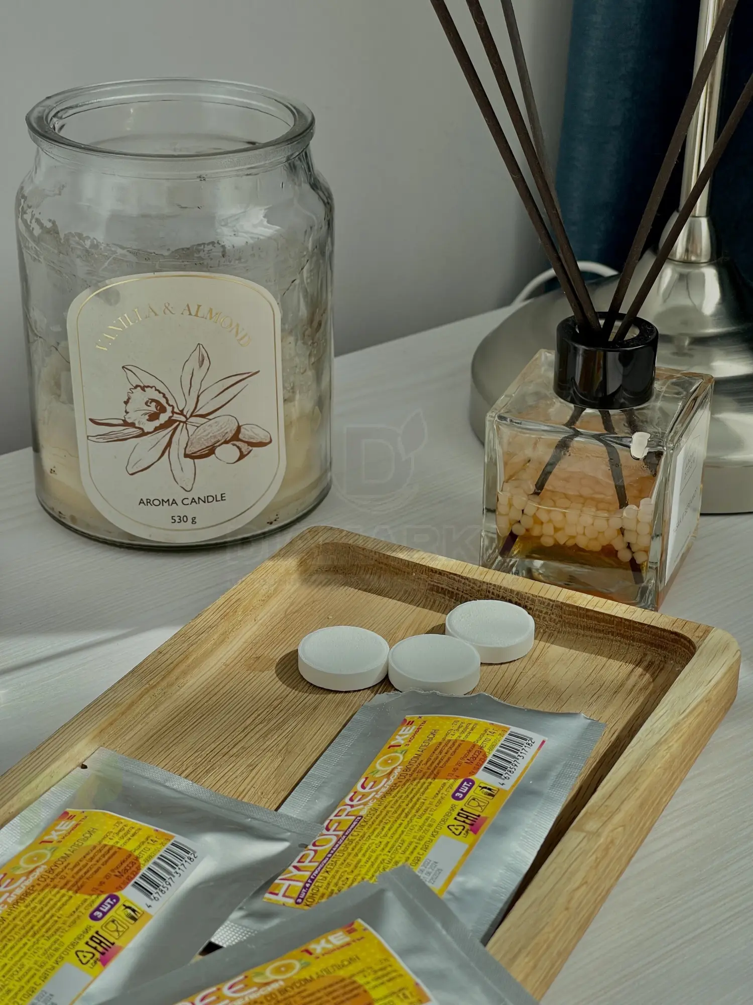 Конфеты таблетированные HYPOFREE 3шт по 4гр Апельсин, саше