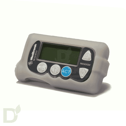 Силиконовый скин для помпы Медтроник Серый ACC-251 LTGY