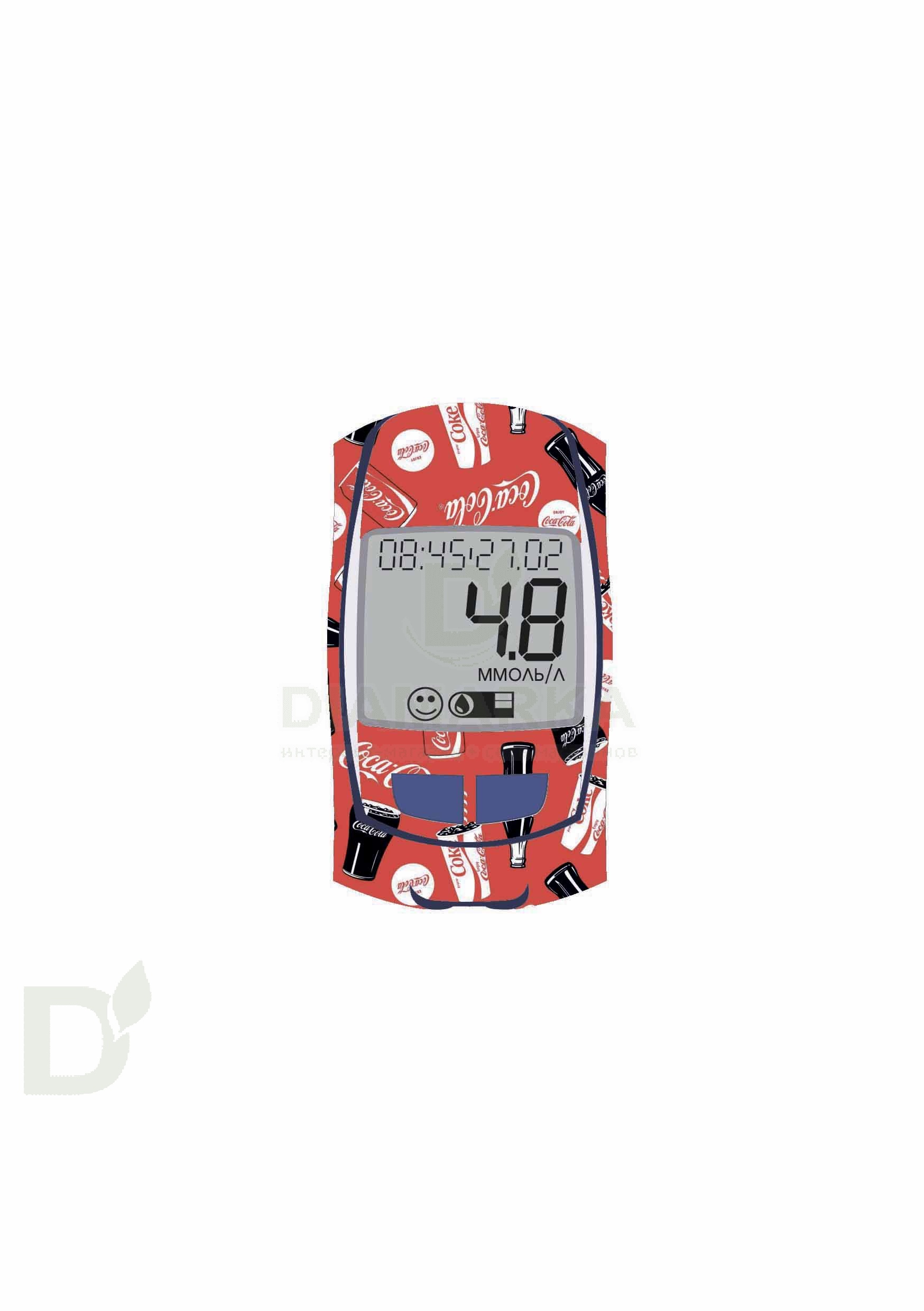 Наклейка на глюкометр Сателлит-Экспресс