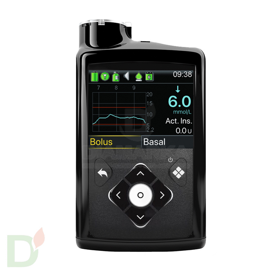 Инсулиновая помпа Medtronic MiniMed 740G с возможностью подключения смартфона, MMT-1861