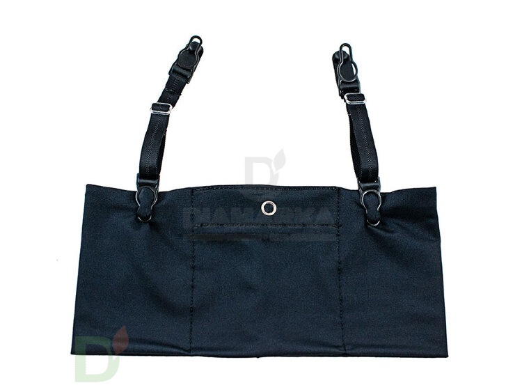 Чехол для ношения инсулинового дозатора на ноге Черный