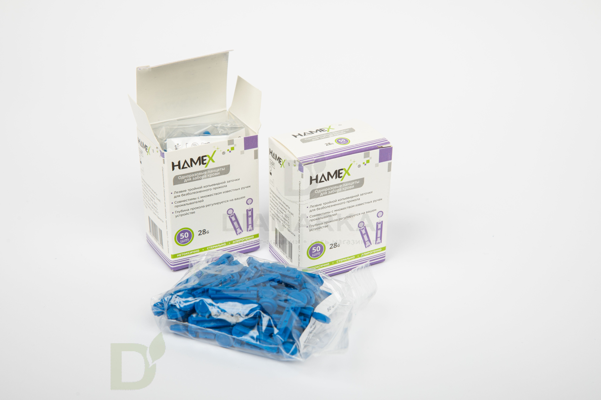 Ланцеты универсальные Hamex  28G №50