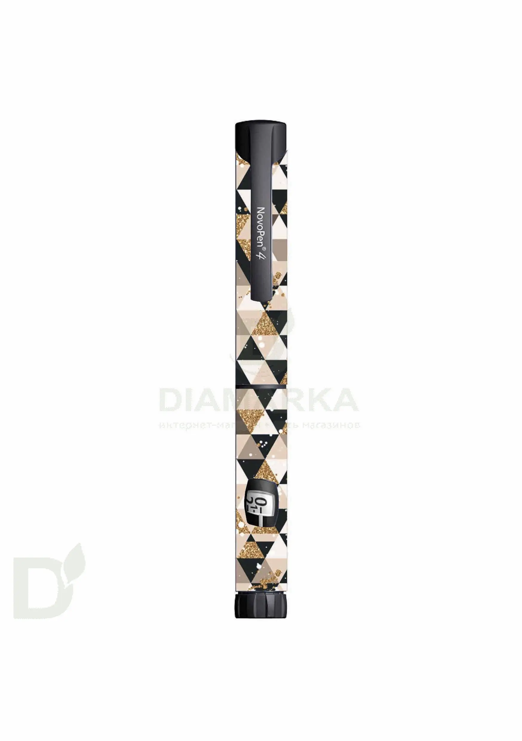 Наклейка на шприц-ручку НовопенЭХО и Новопен4