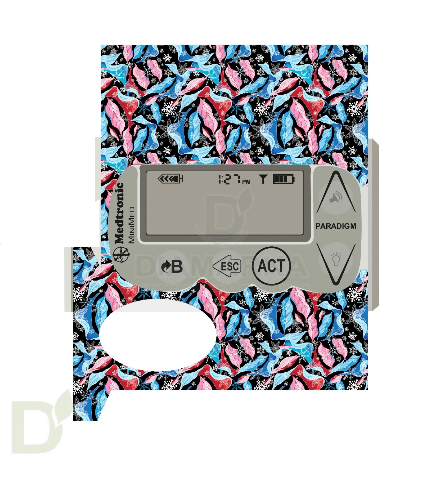 Наклейка на помпу Medtronic моделей 715, 722, 754