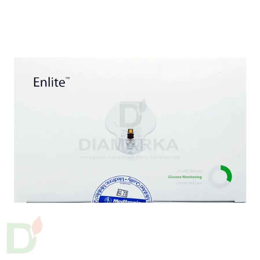 Сенсоры для измерения уровня глюкозы Энлайт ММТ-7008 (5шт, срок 23.04.24 г.)