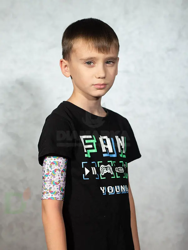 Повязка для сенсора на руку Insula Единорожка