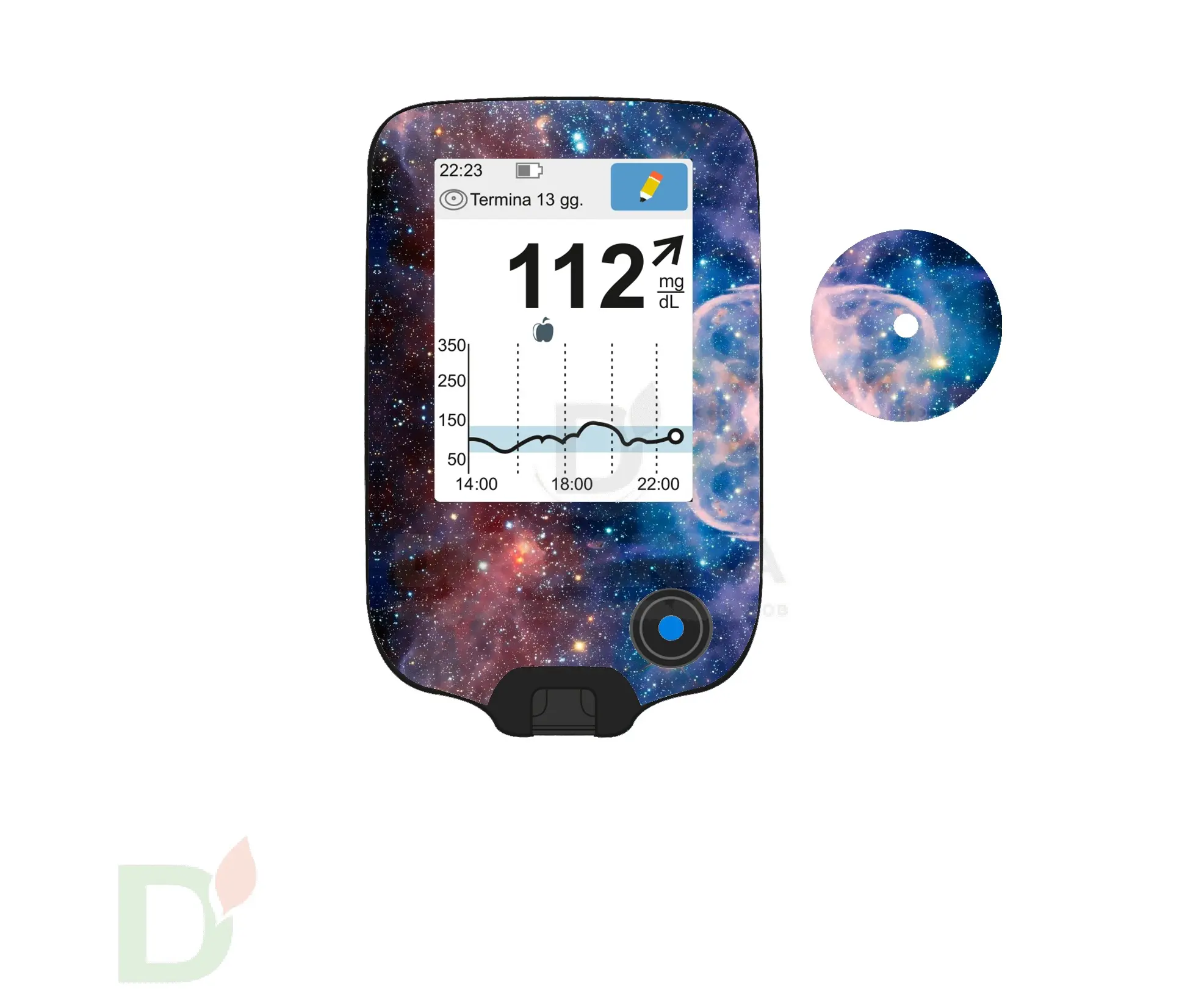 Наклейка на ридер FreeStyle Libre и сенсор