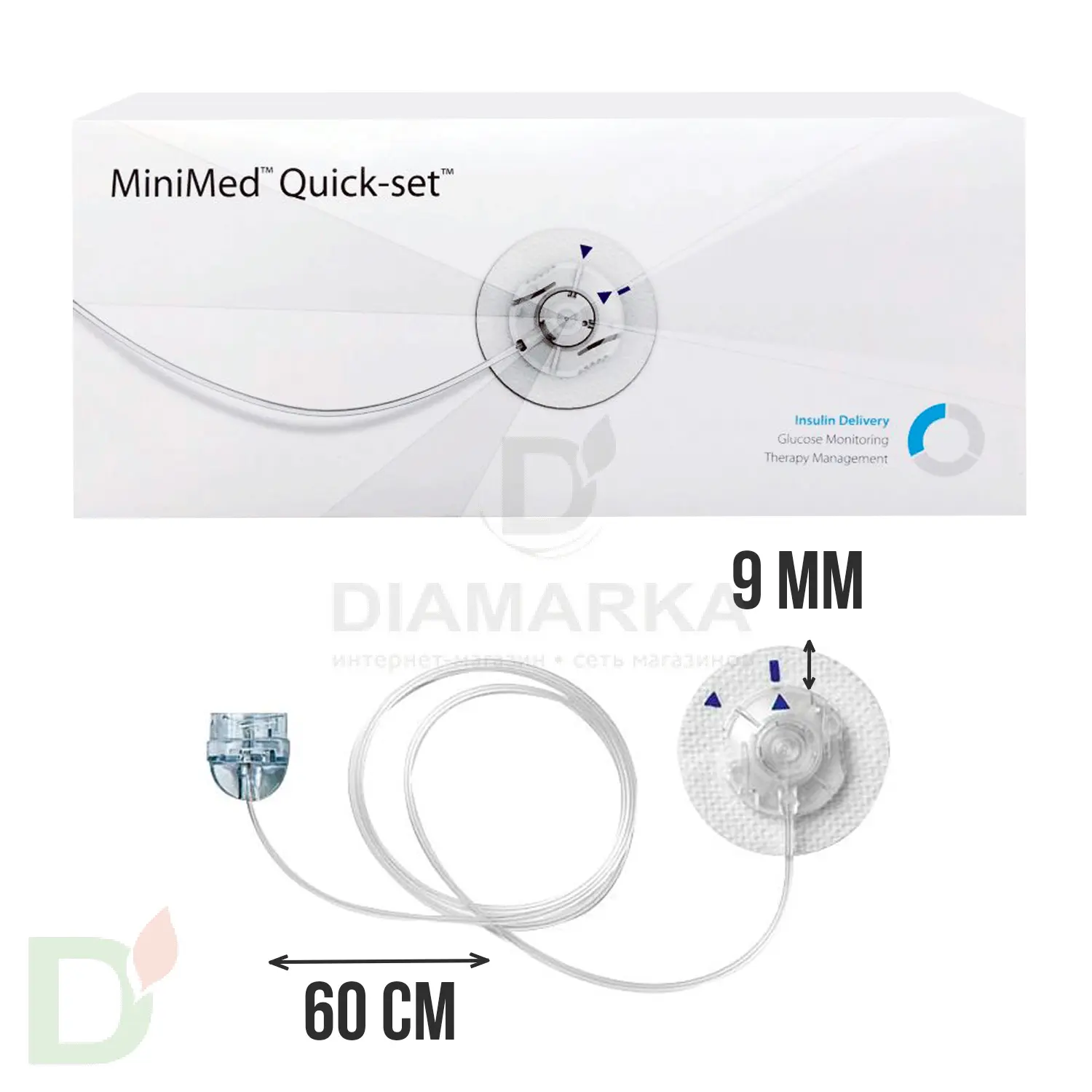 Катетер Quick-Set / Квик-Сет, 9/60 (MMT- 397А), 1 шт.